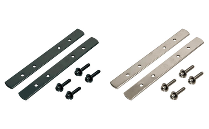 Stainless Rear Basket Bracket Set